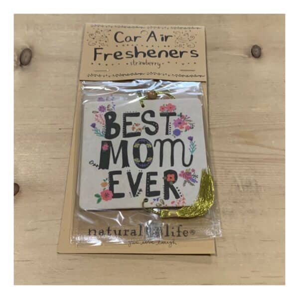 Air freshener geur kaartje BEST MOM