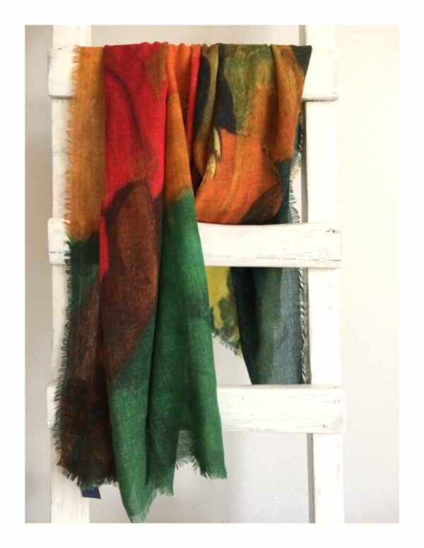 Otracosa shawl, Paul Gauguin Tahiti wol