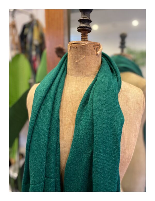Lovely Scarfs basic shawl, jade