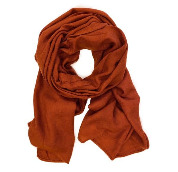 Basic Lovely Scarfs shawl, oranje