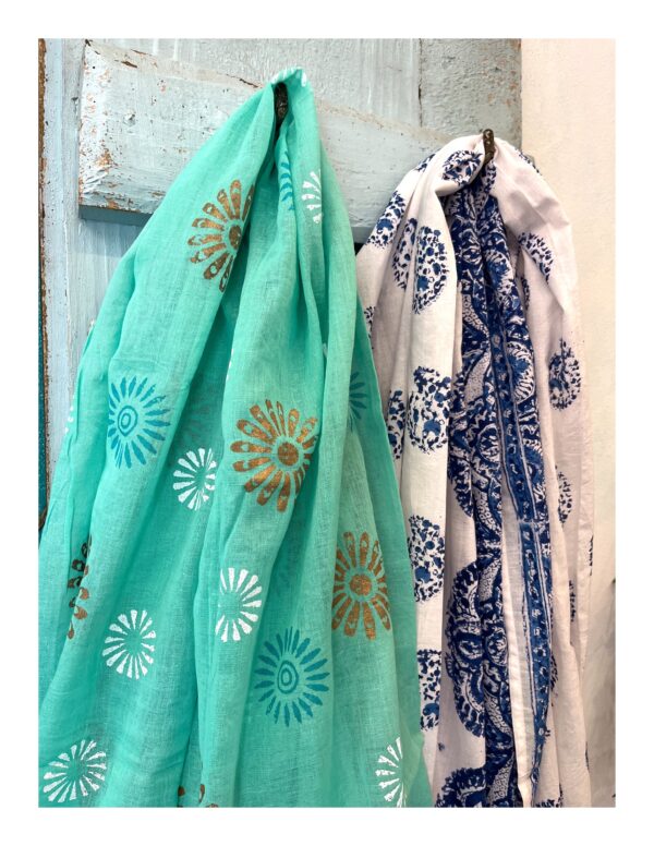 Pareo shawl van katoen