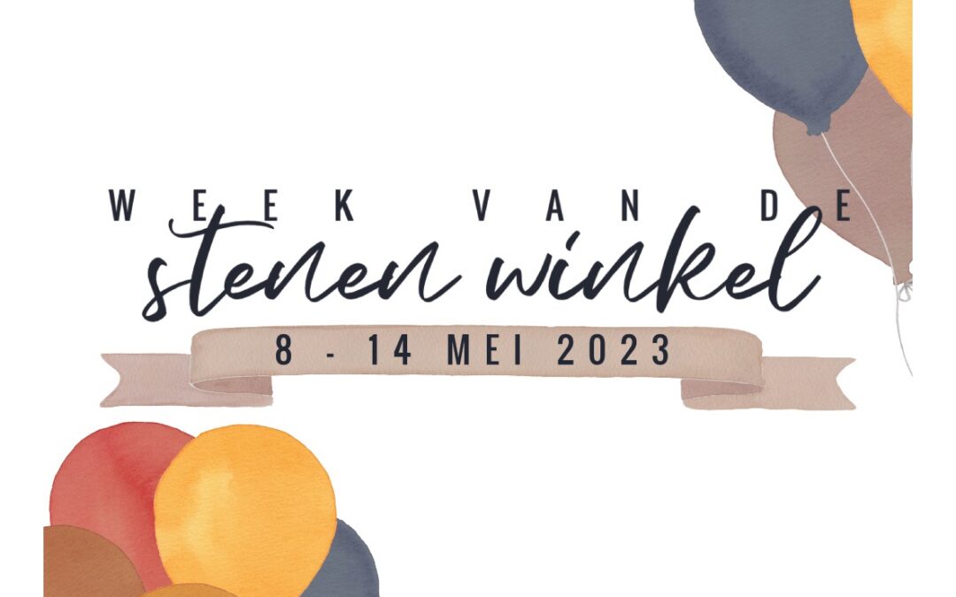 Blog, Week van de Stenen Winkel