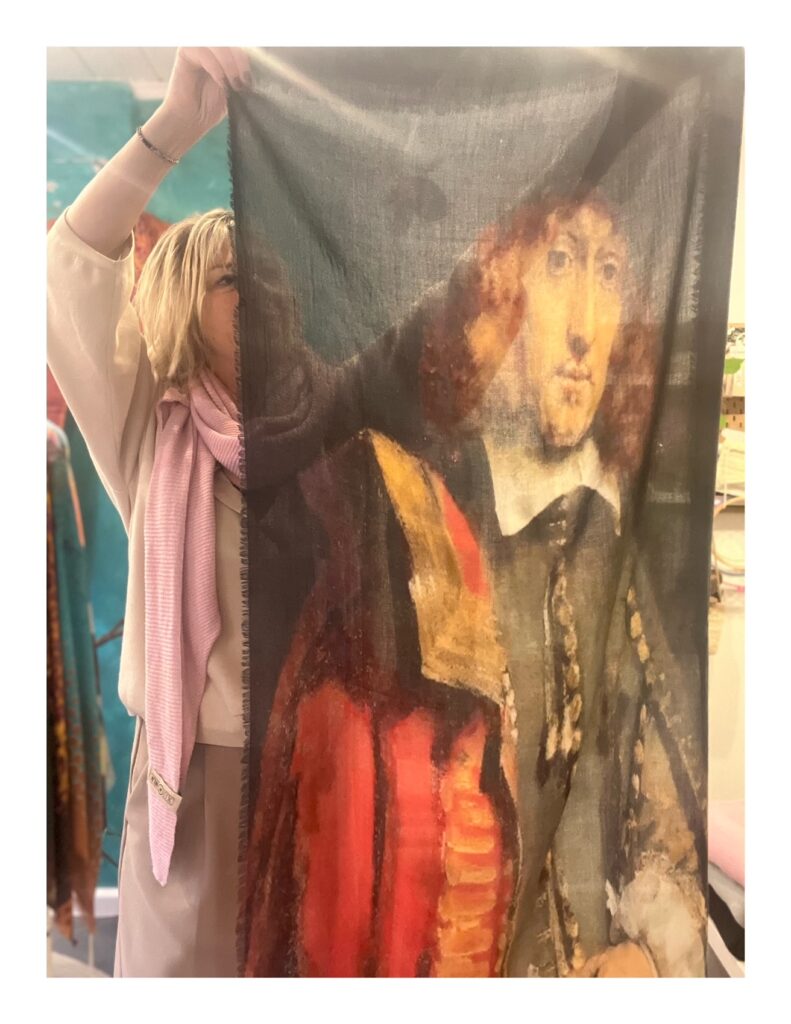 Otracosa kunst shawl van Rembrandt 