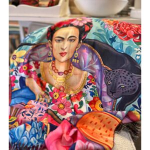 vrolijke Frida Kahlo shawl