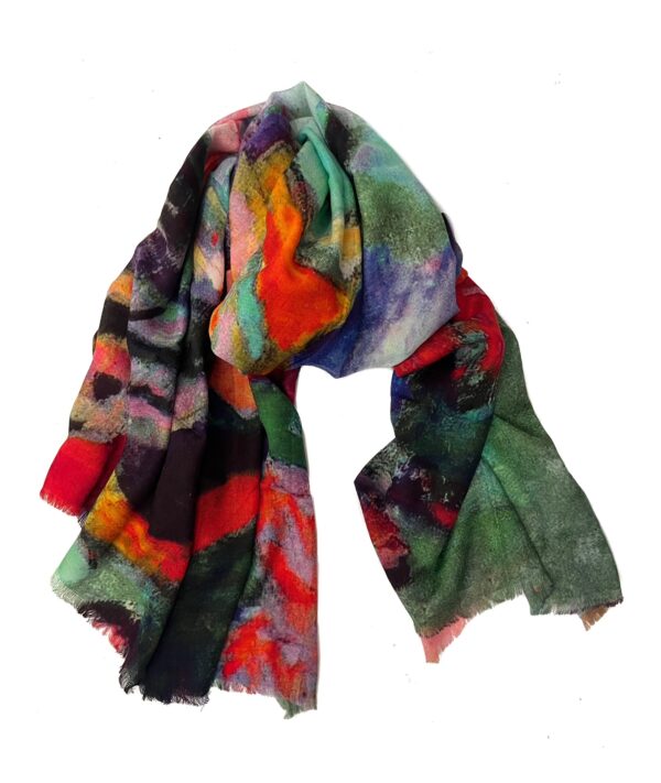 Otracosa art shawl van Matisse, vrouw met hoed