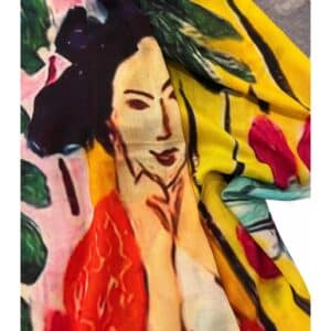 gekleurde Otracosa art shawl van Matisse