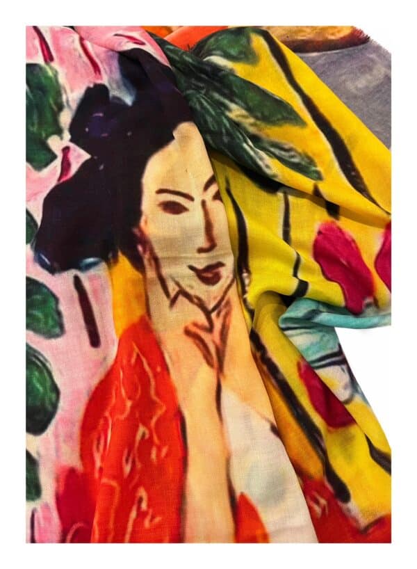 gekleurde Otracosa art shawl van Matisse