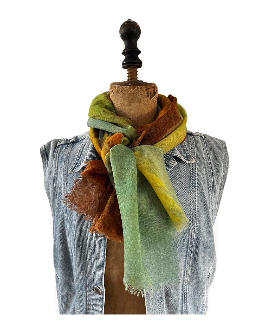 Art shawl, van Gogh met de zonnebloemen