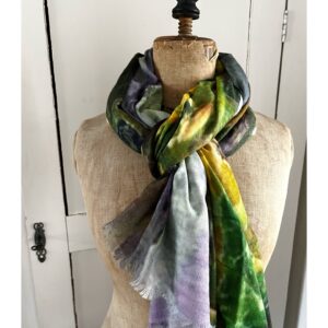 Prachtige Otracosa art shawl met Paul Cézanne