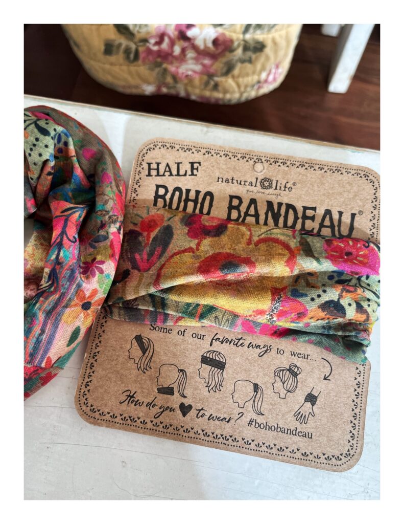 Vrolijk smal Boho Bandeau haarbandje