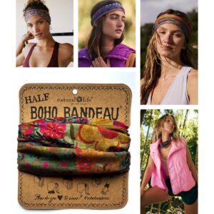 Vrolijk smal Boho Bandeau haarbandje